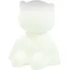 Image de Nattou Veilleuse de Nuit Chat LED en Silicone, Activation Vocale, 7 Lumières, Sans BPA, 13.5 x 10.5 x 15 cm, Silicone, Blanc