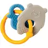 Image de Anneau de dentition silicone Ocre Ours et Canard