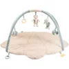 Image de Nattou Tapis d'éveil avec Arche de jeu et 15 activités, en polyester, Crocodile, Ours et Baleine, env. 80 x 90 cm, Roméo, Jules et Sally, Beige