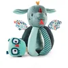 Image de Lilliputiens - Hochet à poignées Joe le dragon - Jouet interactif pour bébé avec ami caché et poignées faciles à saisir - Stimule la motricité fine et éveille les sens - Dès 6 mois - 83367
