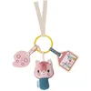 Image de Lilliputiens - Hochet d'Activités Bébé Jeanne le Chat - Avec Anneau de Dentition en Silicone, Miroir et Hochet - Forme de Trousseau de Clés - 25 x 20 cm - Dès 3 mois
