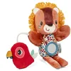 Image de Lilliputiens - Marionnette à Doigts en Tissu   Jack Le Lion - Jouet Sensoriel pour Tout-Petits - Jouet d'Eveil Educatif pour Stimuler La Vue & l'Ouïe de Bébé - Dès 6 Mois - 83598