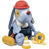 Image de LILLIPUTIENS   Peluche d’Activités Jules Le Chien   Jouet d’Éveil Bébé avec Sons, Textures et Accessoires   Stimule Motricité et Imagination   Dès 9 Mois   Bleu   26 cm - 83608