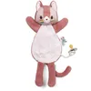 Image de LILLIPUTIENS - Marionnette Doudou Phosphorescent   Jeanne Le Chat - Jouet Doux pour Sommeil Serein - Cadeau de Naissance Malin & Mignon - 83613
