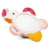 Image de LILLIPUTIENS, Lena la Licorne, Miroir d’Éveil Bébé avec Hochet, Dès 6 Mois
