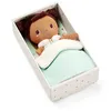 Image de LILLIPUTIENS, Bébé Jackie, Poupon en Tissu 18 cm avec Berceau, Dès 12 Mois
