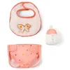 Image de LILLIPUTIENS, Set de 3 Accessoires Poupée et Poupon Roses, 30 et 36 cm