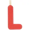 Image de Lettre L Rouge Phosphorescente Rouge
