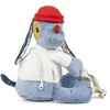 Image de LILLIPUTIENS - Sac A Dos Doux En Forme De Chien - Bleu   30 cm - Convient Pour la Crèche - Cadeau Original Pour Tout-petits - Dès 12 Mois - 84490