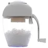 Image de Cosy & Trendy 750839 Moulin à glace-Ice Crusher,hauteur 24 cm, Blanc