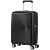 Image de American Tourister Soundbox - Valise Spinner S Extensible Bagage Cabine, 55 cm, 35.5/41 L, Noir (Bass Black)