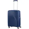 Image de American Tourister Soundbox - Valise Spinner M Extensible, 67 cm, 71.5/81 L, Bleu (Midnight Navy)