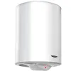 Image de Ariston SAGEO 100 L - Chauffe-eau Électrique Vertical Mural 100L - Ø560mm - Résistance Steatite Anticalcaire - Installation en eaux dures - NF Performance 2** - Conçu pour être installé en France