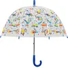 Image de Susino Parapluie Cloche/Dome Véhicule de Transport Garçon, Parapluie Transparent Baleines Sécurisées Enfant, Ultra Léger, Solide et Long, Diamètre de 72 cm, Voiture Parapluie