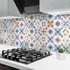 Image de Sticker Mural Carrelage adhésif Cuisine Salle de Bain - 24 Stickers CARRELAGES AZULEJOS Olivero - 24stickers10x10cm