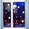 Image de Ambiance Sticker Stickers électrostatiques étoiles - Autocollants adhésifs fenêtres noël - décoration fêtes