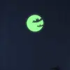 Image de Ambiance Sticker Lune avec Les Chauves-Souris - 30 x 30 cm