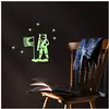 Image de Ambiance Sticker Stickers Phosphorescent Astronaute dans l'espace - 25 X 20 cm