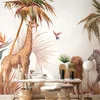 Image de Ambiance Sticker Papier Peint panoramique préencollé Jungle équatoriale H 280 x L 240 cm