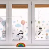 Image de Ambiance Sticker Film Fenêtre Anti Regard Occultant - Animaux Heureux ENVOLÉS - Stickers pour Vitres & Porte de Douche - 40x100cm