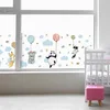 Image de Ambiance Sticker Film Fenêtre Anti Regard Occultant - Animaux Heureux ENVOLÉS - Stickers pour Vitres & Porte de Douche - 40x200cm
