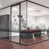 Image de Ambiance Sticker Film Fenêtre Anti Regard Occultant - Champ DE Fleurs ET Papillons - Stickers pour Vitres & Porte de Douche - 40x200cm