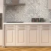 Image de 15 Stickers adhésifs carrelages | Sticker Autocollant Carreaux de ciment - Mosaïque carrelage mural salle de bain et cuisine | Carreaux de ciment adhésif mural - azulejos - 10 x 10 cm - 15 pièces