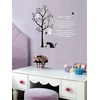 Image de Ambiance Sticker Autocollant Muraux Décoration Adhésifs Fleurs Roseaux Sticker Murale pour Bébé, Chambre d'enfant et Salon - H30 x L50 cm