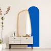 Image de Ambiance Sticker Autocollant Arche Salon Art Moderne et Simple | Grand Papier Peint Bohème pour Décoration Salon et Chambre | L58 x H180 cm - Bleu Marine