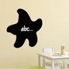 Image de Ambiance Sticker Ardoise Tableau Noir - Stickers Muraux Adhésif Effaçable - Caricature Étoile de Mer - H70 x L65 cm