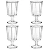 Image de Serax Sergio Herman Lot de 4 verres à vin rouge | Verres transparents avec pied transparent | Flûtes à champagne et verres à vin | Cuisine (220,6 g)