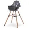 Image de Chaise haute Evolu 2 + arceau Naturel / Anthracite
