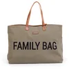 Image de Childhome, Family Bag, Sac A Langer, Sac De Voyage/Week-End, Grande Contenance, Pochette Incluse Détachable, Kaki
