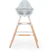 Image de CHILDHOME, Set De Pieds Extra Long Pour Chaise Haute Bébé Evolu 2, S'Adapte Hauteur 90Cm Ilot De Cuisine Ou Bar, Repose Pieds, Bois De Hêtre, Facile À Assembler, Couleur Menthe