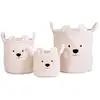 Image de Teddy Lot de 3 paniers Ecru