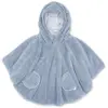 Image de Poncho de voyage Softy jersey Bleu Stone