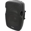 Image de Ibiza - XTK15A - Enceinte Active Plug & Play 15 /38cm d’Une Puissance de 600W RMS - Tweeters à Compression, système Bass Reflex, Module d’Amplification, entrées Ligne/Micro - Noir