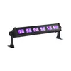 Image de Ibiza - LED-UV-BAR6 - Lampe UV, effet fluo, effet lumière noire avec 6 LEDs de 3W chacune - Noire - Sur pied