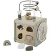 Image de Cube d'activités en bois Vert olive