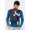 Image de Écharpe de portage Tricot-Slen Organic extensible bio Jean