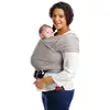 Image de Écharpe de portage Tricot-Slen Organic extensible bio Organic Silvercloud
