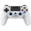 Image de DragonShock Mizar Manette Sans Fil pour PS4   Contrôleur Bluetooth Compatible PC & PS3   Double Vibration, Batterie Rechargeable   Blanc