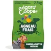 Image de Edgard & Cooper Croquettes Chien Sans Céréales Pour Chiens Adultes Medium (2.5kg), Agneau Frais, Teneur En Fibres Equilibrée Pour Ventres Heureux, Recette Hypoallergénique, Jamais De Farine Animale