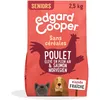 Image de Edgard & Cooper Croquettes Chien Senior, (Poulet & Saumon, 2.5kg), Viande et poisson frais et protéines de qualité, Vrais ingrédients pour chiens, Hypoallergénique, Sans sucres ajoutés