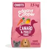 Image de Edgard & Cooper Croquettes Chiot Sans Céréales Pour Chiens Adultes Medium (2.5kg), Canard Et Poulet Frais, Teneur En Fibres Adaptée Aux Chiots, Recette Naturelle, Jamais De Farine Animale