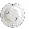 Image de Villeroy & Boch 10-2341-2700 Vieux Luxembourg Assiette Creuse Porcelaine Bleu 25 x 25 x 9,1 cm