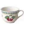 Image de Villeroy & Boch French Garden Fleurence Tasse, 350 ml, Hauteur : 7,3 cm, Porcelaine Premium, Blanc/Multicolore