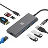 Image de XTREMEMAC Hub USB-C â   8 Ports â   USB-C PD, USB-A 3.0, HDMI 4K, SD/Micro, Ethernet RJ45 â   Silver