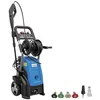 Image de Kawapower KWA130 Nettoyeur Haute Pression électrique 2500 W 130 Bar et Pompe en Laiton Noir/Bleu