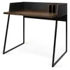 Image de Symbiosis Volga Bureau, Noyer et Noir 90x60x88 cm